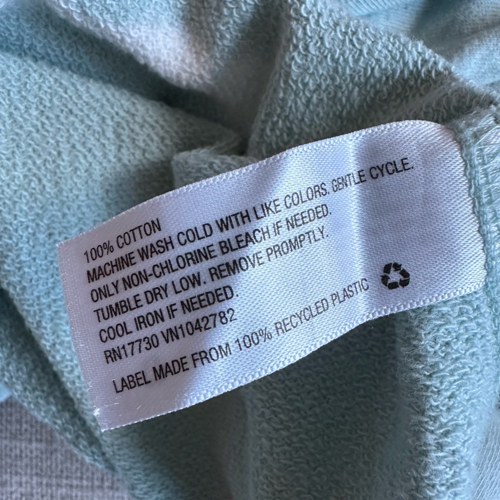 Universal Thread Sweatshirt Cotton Crewneck/Pullover Tie Dye Mint Womens Large - Picture 5 of 8